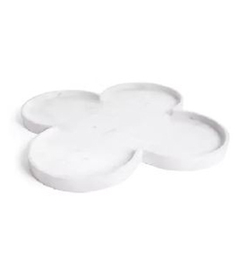 Plateau de service rectangulaire en marbre blanc, nouvelle décoration de maison et de Table, service en gros de haute qualité avec personnalisation - Product Image 5