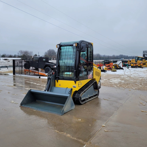 Minicargadora Diesel 2024, Capacidad de Carga de 1-3 Toneladas, Nueva Cargadora Frontal Hidráulica Poclain, Cargadora de Ruedas, Motor, Bomba, Terreno - Product Image 1