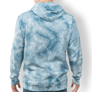 Sudadera con capucha Tie Dye para hombre, sudaderas con capucha de algodón orgánico para hombre, sudaderas con capucha personalizadas, sudadera sostenible para hombre al por mayor con capucha - Product Image 6