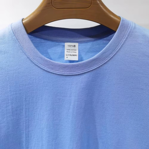 Camisetas Blancas Unisex 100% Algodón para Hombre, al por Mayor, de Alta Calidad, Manga Corta, Cuello Redondo, Secado Rápido, Transpirables, Tela de 180g, Personalizables - Product Image 4