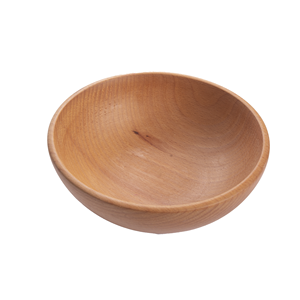 Ensaladera Grande de Madera de Haya de 20 cm - Tazón de Madera Natural Sólida para Frutas y Servir - Vajilla Ecológica - Product Image 3