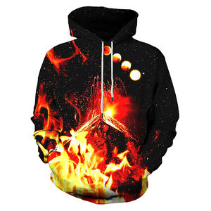 Sweats à capuche surdimensionnés à manches longues respirants pour hommes et femmes au design personnalisé pour l'hiver Sweats à capuche à sublimation - Product Image 1