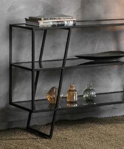 Salon Console Table Multifonction Conception Grand 3 Étagères Affichage En Métal Table Décorative En Métal Intérieur Maison Table - Product Image 5