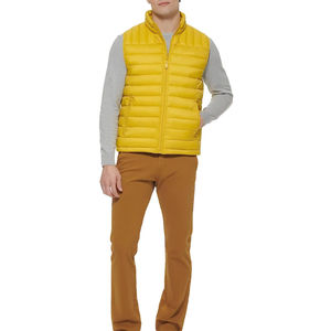 Gilet léger et de haute qualité personnalisé par OEM, veste d'hiver chaude et respirante sans manches à fermeture éclair, vestes sans manches de grande taille pour hommes - Product Image 5