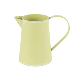 เหยือกชุบสังกะสีสำหรับตกแต่งบ้านในฟาร์มกระถางต้นไม้ทำจากโลหะสำหรับตกแต่งบ้านระเบียงลานบ้าน - Product Image 2