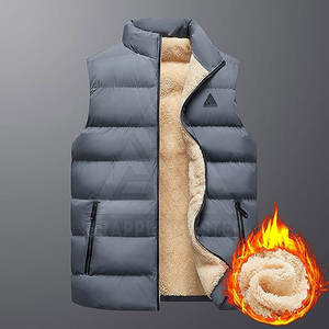Chaleco acolchado para hombre de diseño personalizado más vendido Chaleco acolchado para hombre de talla grande MOQ bajo de alta calidad - Product Image 5