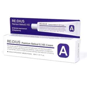 Crème et lotion de nuit anti-rides et éclaircissante REDIUS Premium au rétinol 0,165 %, à la niacinamide et à l'adénosine - Product Image 3