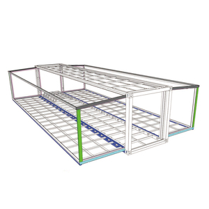 Maison conteneur extensible de 40 pieds avec toiture en métal ondulé, protection contre les fuites 32A et une surface au sol de 72 m² - Product Image 5