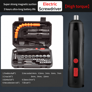 Juego de Destornilladores Eléctricos Recargables Inalámbricos de 3.6V, Herramienta Eléctrica Plegable con Carga USB para Reparaciones Domésticas y Bricolaje - Product Image 4