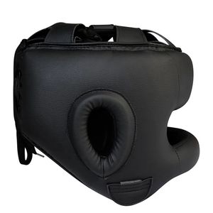 Protector de Cabeza de Cuero Genuino para Boxeo Profesional, MMA, Protección de Combate, Entrenamiento de Kickboxing, Logotipo Personalizado - Product Image 2