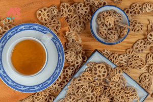 Racine de Lotus séchée en tranches-Un excellent ingrédient pour les plats végétaliens/végétariens! - Product Image 6