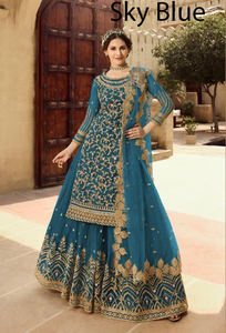 La mayoría de los productos de tendencia Salwar Kameez ropa india y paquistaní vestido de novia con bordado para damas ropa de fiesta confeccionada - Product Image 2