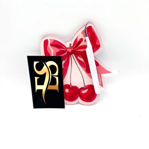 Top Sale Cherry Bow Butterfly <b>Eyelash</b> Tiles Custom Logo Sustainable Acrylic Beauty Tool with <b>Magnets</b> for Tweezers Reusable 2 1 - Product Image 2