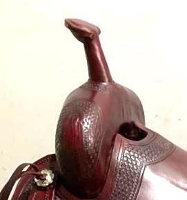 Silla de Montar Occidental de Cuero Marrón de Primera Calidad en Oferta, con Asiento Suave para Montar a Caballo a un Precio Accesible - Product Image 5