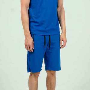 Ensemble de survêtement court pour homme de haute qualité, ensemble décontracté respirant en coton, t-shirts et shorts, ensemble 2 pièces pour homme - Product Image 3