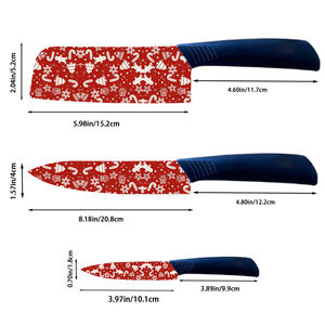 Cuchillo de Chef Más Vendido al por Mayor, Cuchillo de Cerámica Fija con Mango de Plástico, para Caza al Aire Libre, Despellejado de Caza, Precio de Fábrica, Envío Gratuito - Product Image 2