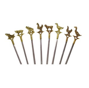 NEW DESIGN IN METAL SKEWERS IN NEW LOOK IN PREMEIM LOOK IN NEW DESIGN IN METAL SKEWERS IN WHOLESALE RATE - Product Image 3
