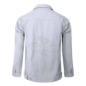 Chaqueta Vaquera de Algodón 100% para Hombre, Diseño Personalizado, Logotipo Frontal, Estilo Casual, Alta Calidad, Último Diseño, Precio Económico en Oferta - Product Image 3