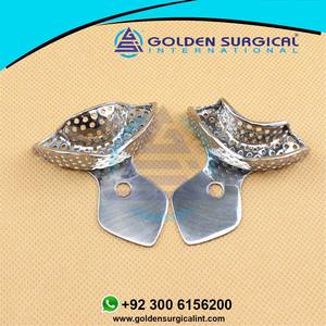Bandeja de Impresión Dental de Acero Inoxidable Autoclavable, Bandeja para Dientes Superiores e Inferiores, Bandejas para Instrumentos de Dentadura, Instrumentos Dentales - Product Image 5