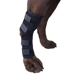 MESS SPORTS Breathable Thin Neoprene/Polyester Pet <b>Knee</b> <b>Support</b> <b>Brace</b> for Dogs-Comprehensive Protection - Product Image 2