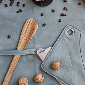 Professional <b>Apron</b> For Women And <b>Men</b> Factory Durable Leather <b>Apron</b> Bib - Product Image 6