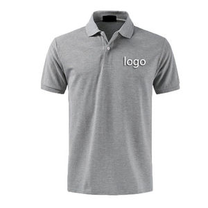 Polo de Alta Calidad para Hombre, Tejido Sólido, Informal, de Secado Rápido, con Impresión Digital y Logotipo Personalizable - Product Image 2