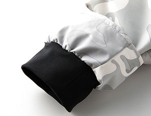 2026 Hot Sale Custom Zip-Up Waterproof <b>Fleece</b> Jacket Men Padded Quilted Puffer Stand Front Winter Outdoor High Street Unisex - Product Image 5