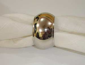 Laiton or nervuré Design fantaisie Style moderne luxe pas cher rond de serviette pour décor de Table pas cher vaisselle en vrac métal or rond de serviette - Product Image 6