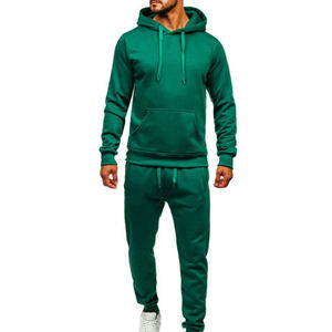 Conjunto de chándal de tendencia superior para hombre/ropa de entrenamiento de algodón chándal/chándal de jogging al por mayor chándal transpirable para hombre - Product Image 1