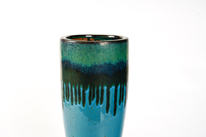 Yixing Zisha กระถางดินเผาสีม่วงเซรามิกทรงสูงเครื่องปั้นดินเผาหยาบเหยือกพืชอวบน้ำสไตล์หน้าผาเครื่องประดับสวนลดราคา - Product Image 4