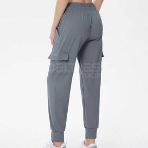 2025 Women's Winter Cargo Pants Baggy Joggers with Quick Dry Canvas Material Mid Waist Casual for Activities Cargo Jogger - Product Image 5