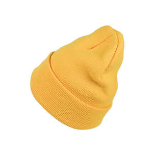 Bonnet d'hiver en tricot très vendu pour hommes et femmes, broderie 3D, respirant, confortable, réglable, 100% acrylique, pêche - Product Image 2