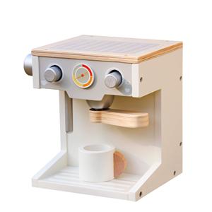 ROBINCOOL Ensemble de jouets en bois pour faire du café, kit d'accessoires de cuisine pour les mini-cuisines pour enfants - Product Image 1