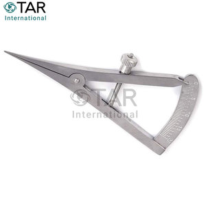 Pied à coulisse Castroviejo ajustable 0 20mm Instruments médicaux ophtalmiques Chirurgie des paupières Ophtalmologistes en acier inoxydable - Product Image 3