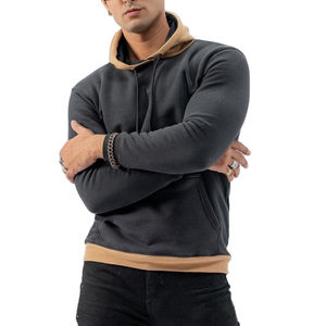 Sudaderas con Capucha para Hombre, 100% Algodón, Invierno, Diseño Sólido, Tejido Grueso, Personalizables con Logotipo, Nuevas - Product Image 2