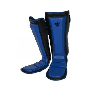 สนับแข้งหนังคุณภาพสูง ปักโลโก้ได้ น้ำหนักเบา ระบายอากาศดี เป็นมิตรกับสิ่งแวดล้อม สำหรับฝึกซ้อม MMA ปรับระดับได้ - Product Image 1