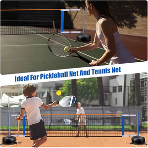 Juego <span class=keywords><strong>de</strong></span> <span class=keywords><strong>red</strong></span> <span class=keywords><strong>de</strong></span> voleibol <span class=keywords><strong>para</strong></span> <span class=keywords><strong>piscina</strong></span> o exterior, multifuncional, Pickleball, <span class=keywords><strong>tenis</strong></span>, sistema <span class=keywords><strong>de</strong></span> <span class=keywords><strong>red</strong></span> <span class=keywords><strong>de</strong></span> voleibol - Product Image 4