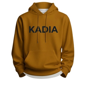 Sweat-shirts et sweats à capuche pour hommes, respirants, décontractés, d'hiver, avec logo personnalisé, haute qualité, 100% coton molletonné, poche, faible MOQ - Product Image 6