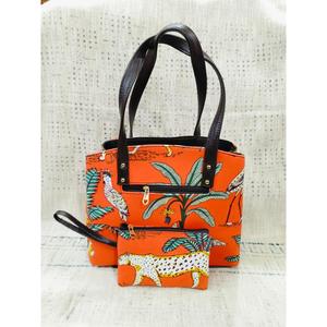 Bolso de Mano de Algodón Estampado para Mujer, Estilo Jaipuri, con Cierre de Cremallera, Resistente al Agua, para Uso Diario en Todas las Estaciones - Product Image 1