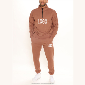 Conjunto de chándal y sudaderas deportivas a prueba de viento con logotipo personalizado de alta calidad OEM para hombre, ropa deportiva de entrenamiento, chándal - Product Image 4