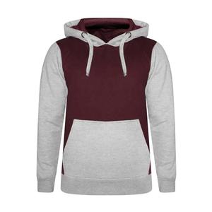100% algodón logotipo personalizado hombres pulóver con capucha sudaderas de talla grande material polar de invierno con cordón ropa de hombre - Product Image 5