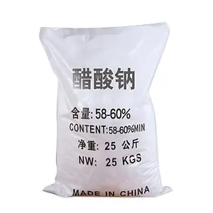 Fabricantes y proveedores de China Venta caliente Antihongos Agenty Ingrediente alimenticio Acetato de sodio CAS No. 127-09-3