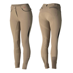 Nuevo diseño transpirable cómodo asiento completo de silicona pantalones de montar pantalones ecuestres montar - Product Image 5