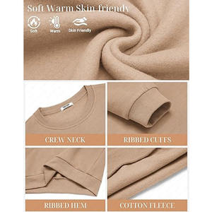 Sudadera de Fabricante de Ropa para Hombre, Logotipo Personalizado, Transpirable, Mangas Largas, Básica, Mezcla de Algodón - Product Image 3