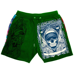 Pantalones Cortos de Forro Polar Estampados de Alta Calidad para Hombre, Estilo Urbano, Diseño Sólido, Fabricante OEM/ODM, Suministro al por Mayor - Product Image 1