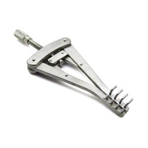 Fournisseur en gros 100 mm Matériau japonais en acier inoxydable fabriqué au Pakistan pour Alm Self Retaining Retractor Blunt - Product Image 1