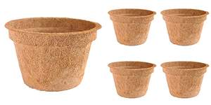 Macetas de Fibra de Coco de la India, Diseño Rústico, Biodegradables, para Jardín, Venta al Por Mayor - Product Image 4