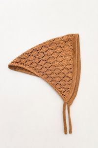 Foulard bandana tricoté pour femme, style crochet doux, respirant, décontracté, printemps-été, forme carrée - Product Image 6