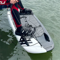 Planche de surf à jet entièrement en fibre de carbone à essence OEM 110cc 2 temps pour les loisirs sur le lac et le surf des vagues.
