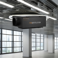 Purificateur d'air intelligent HEPA H13 avec ventilateur DC 2700m³/h, filtration multi-étapes PM2.5, application Tuya, contrôle RS485, utilisation extérieure, économie d'énergie